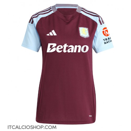 Aston Villa Ollie Watkins #11 Prima Maglia Femmina 2024-25 Manica Corta